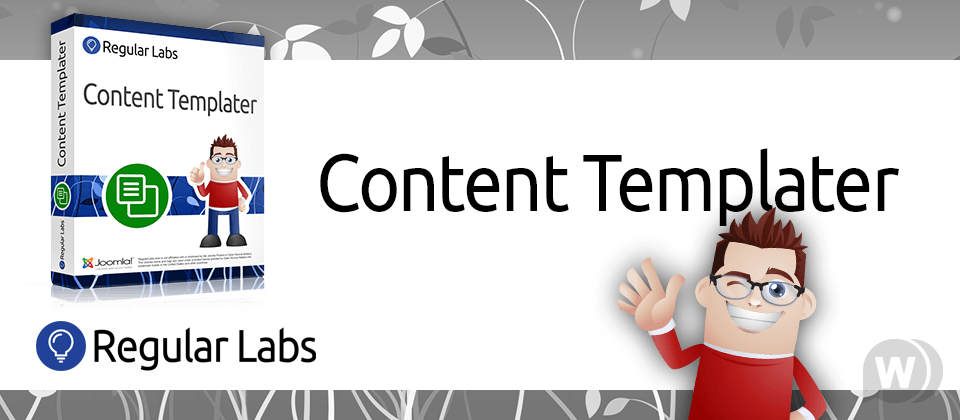 Content Templater PRO v7.4.7 - компонент создания шаблонов контента Joomla