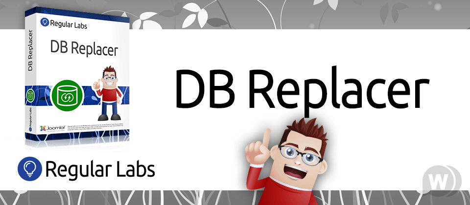 DB Replacer PRO v6.3.2 - поиск и замена в базе данных Joomla