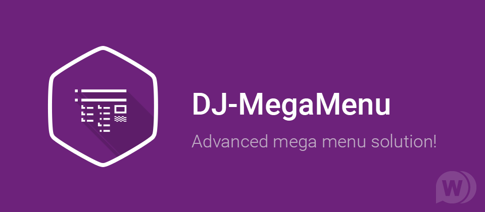 DJ-MegaMenu PRO v4.0.0 - мега меню для Joomla
