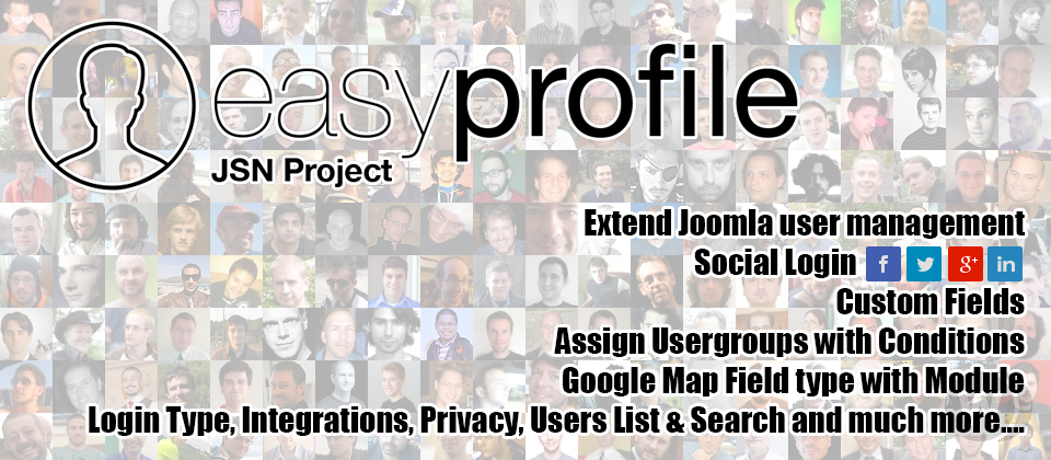 Easy Profile Pro v2.8.0 - вид профиля Joomla