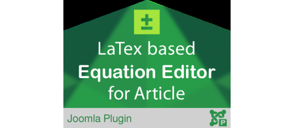 Equation Editor for Article v2.0 - математические уравнения для Joomla