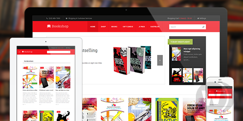 JA Bookshop v1.1.8 - шаблон для книжного интернет-магазина Joomla