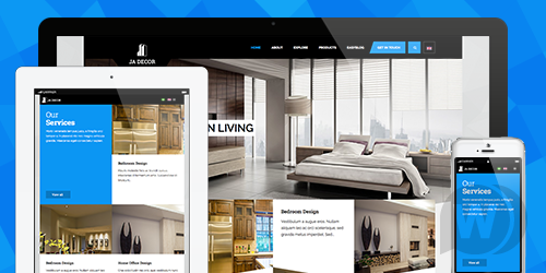JA Decor v2.0.0 - шаблон интернет-магазина мебели Joomla