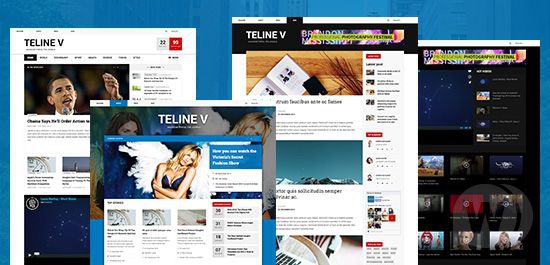 JA Teline V v2.0.1 - лучший новостной шаблон для Joomla