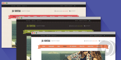 JA Vintas v1.0.7 - шаблон винтажного магазина Joomla