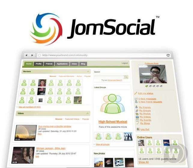 JomSocial 1.8.8 (ru)