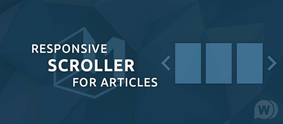 Responsive Scroller for Articles v4.1.2 - модуль скроллера для Joomla