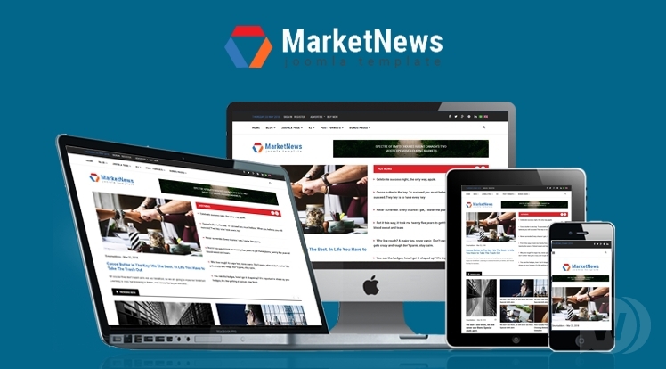 Sj MarketNews v3.9.6 - финансовый и бизнес новости Joomla шаблон