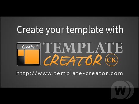 Template Creator CK v4.1.0 - создание шаблонов для Joomla