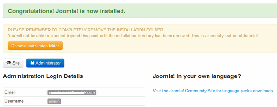 step 5 install joomla30