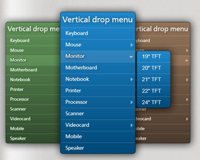 Vertical Drop Menu v.2.34 - меню модуль для Joomla